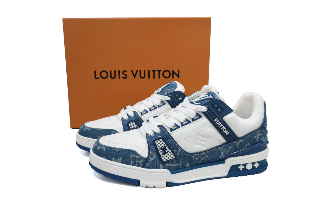 LV Trainer Denim Sneaker
