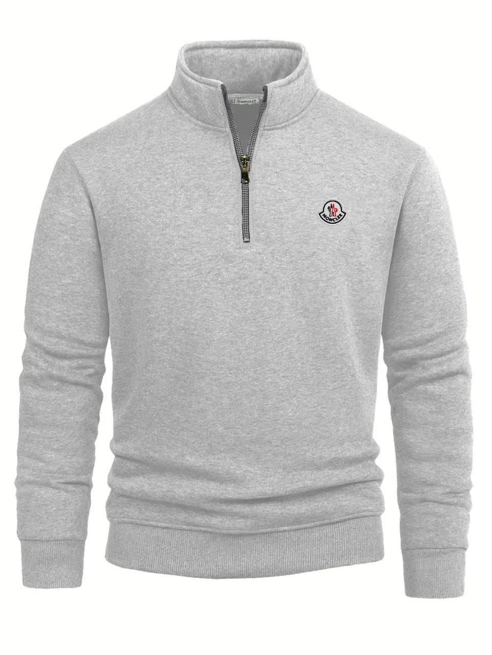 Moncler Half Zipped Sweater Donkerblauw