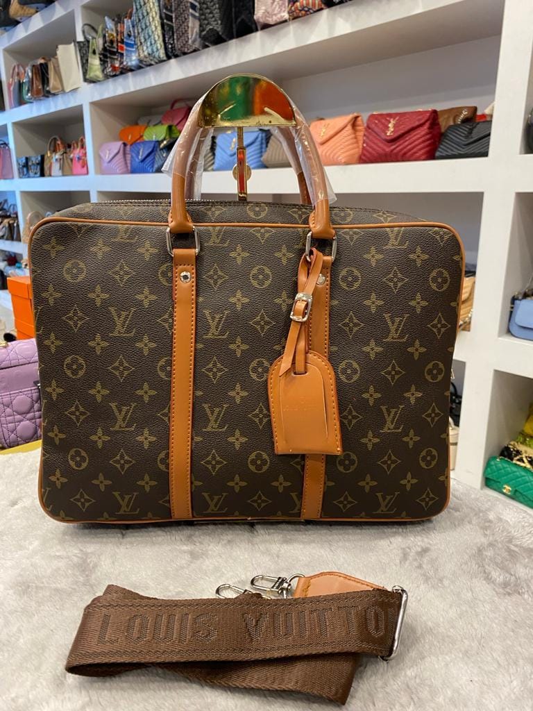 Louis Vuitton Monogram Porte Document Voyages Handbag