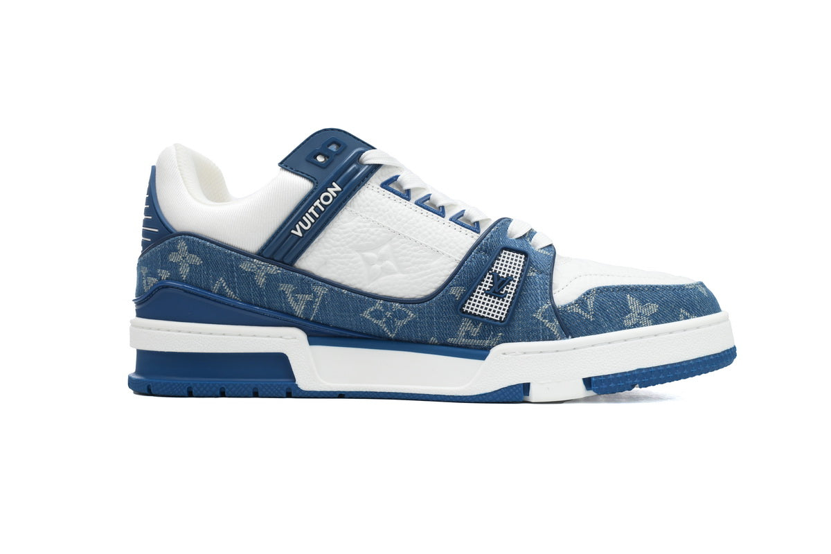 LV Trainer Denim Sneaker