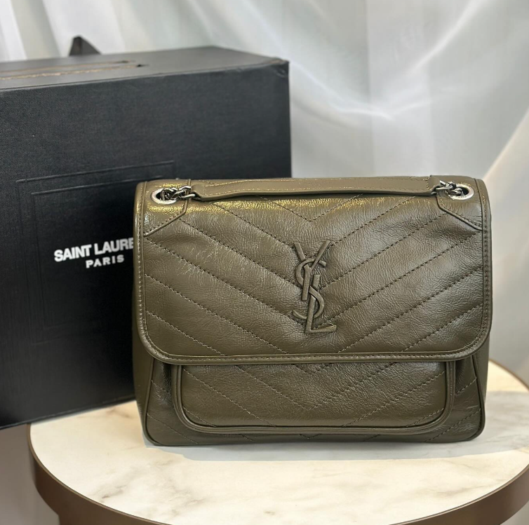 YSL Niki Medium In Vintage Leather