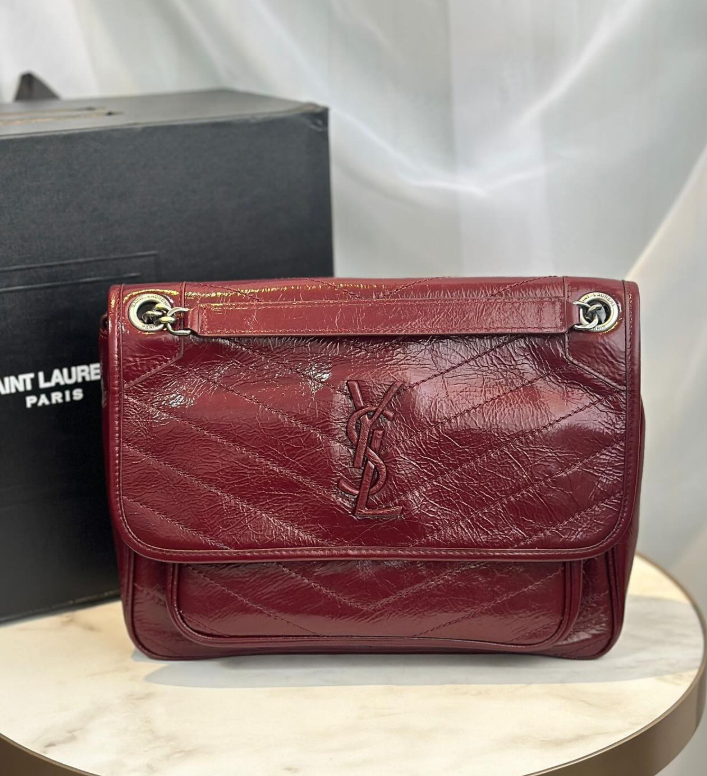 YSL Niki Medium In Vintage Leather