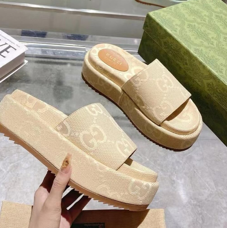 Gucci Platform Slide Sandals