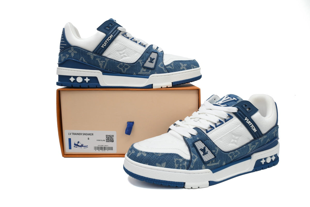 LV Trainer Denim Sneaker