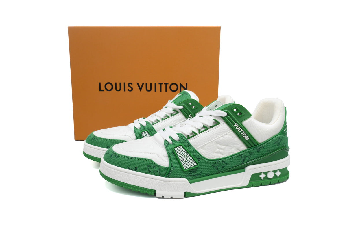 LV Trainer Denim Sneaker