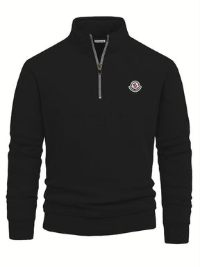Moncler Half Zipped Sweater Donkerblauw