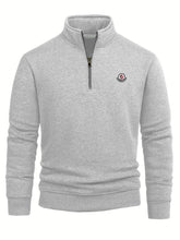 Moncler Half Zipped Sweater Donkerblauw