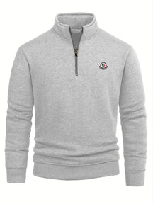Moncler Half Zipped Sweater Donkerblauw