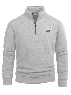 Moncler Half Zipped Sweater Donkerblauw