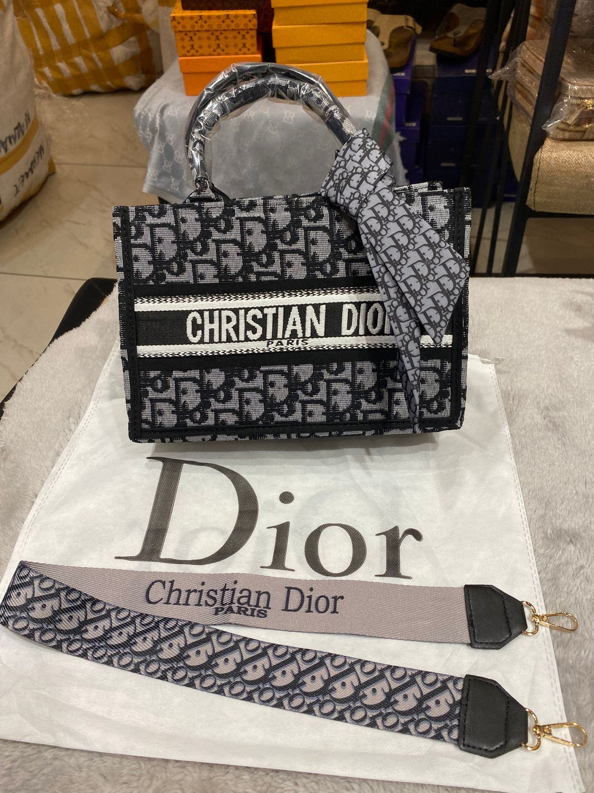 Dior Book Tote Bag