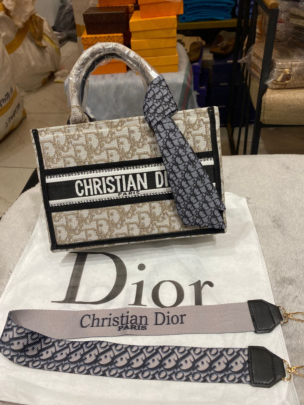 Dior Book Tote Bag