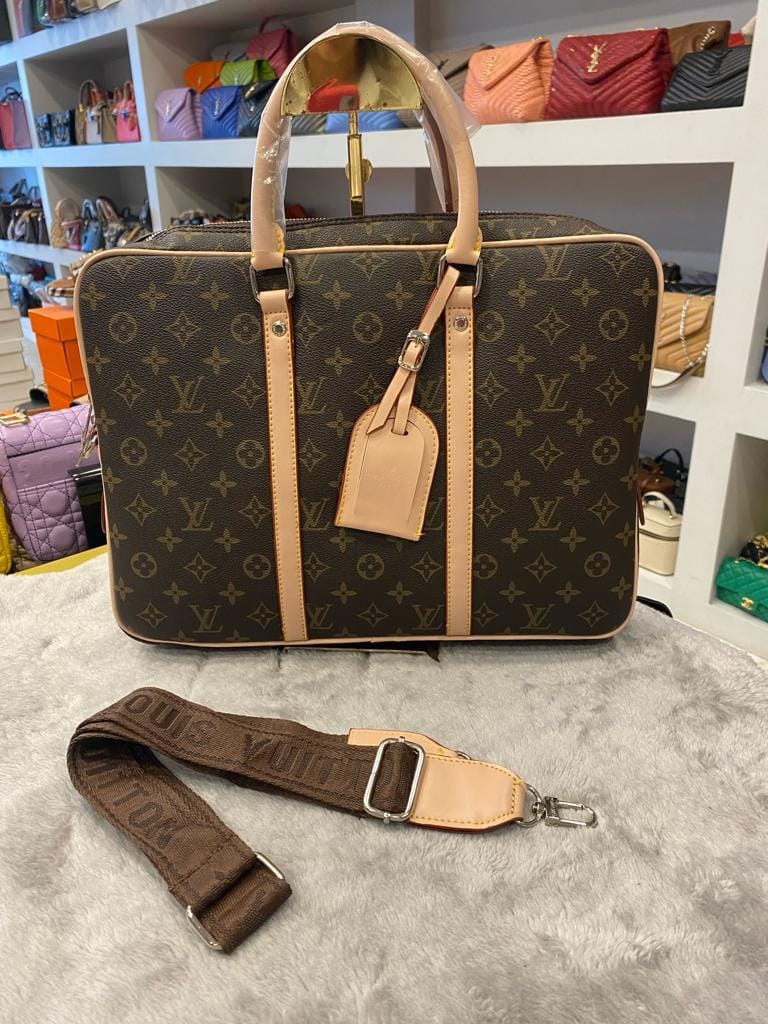 Louis Vuitton Monogram Porte Document Voyages Handbag