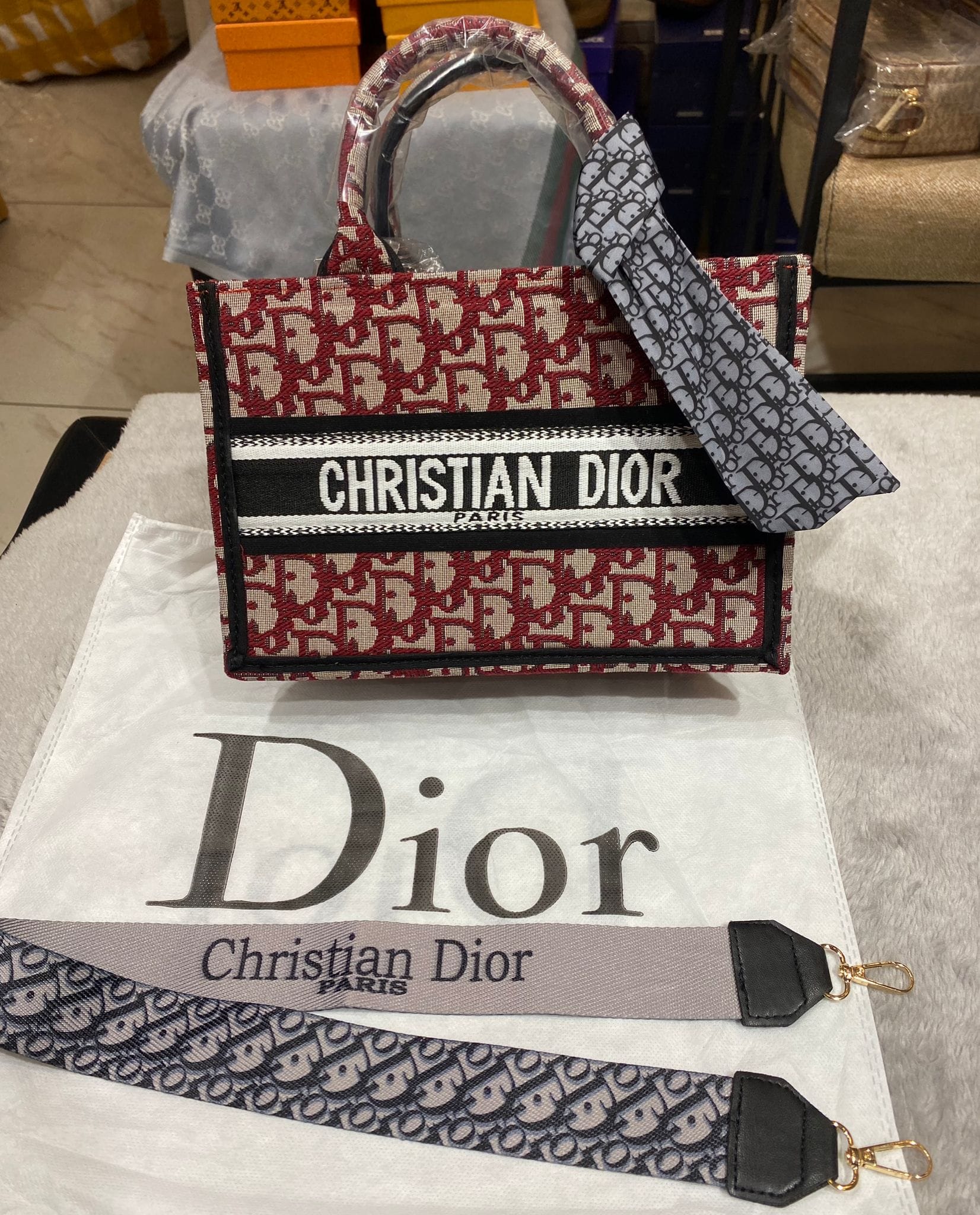 Dior Book Tote Bag