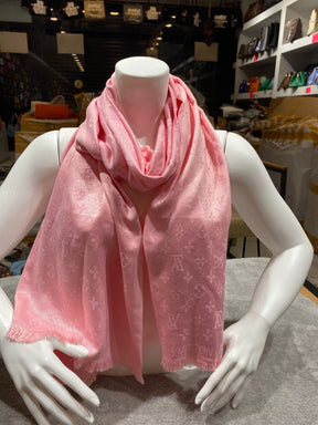 LV Monogram Shine Shawl