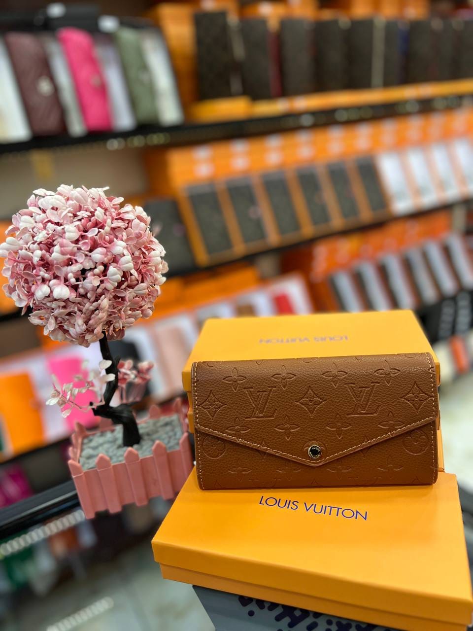 Louis Vuitton Monogram Long Bill Wallet