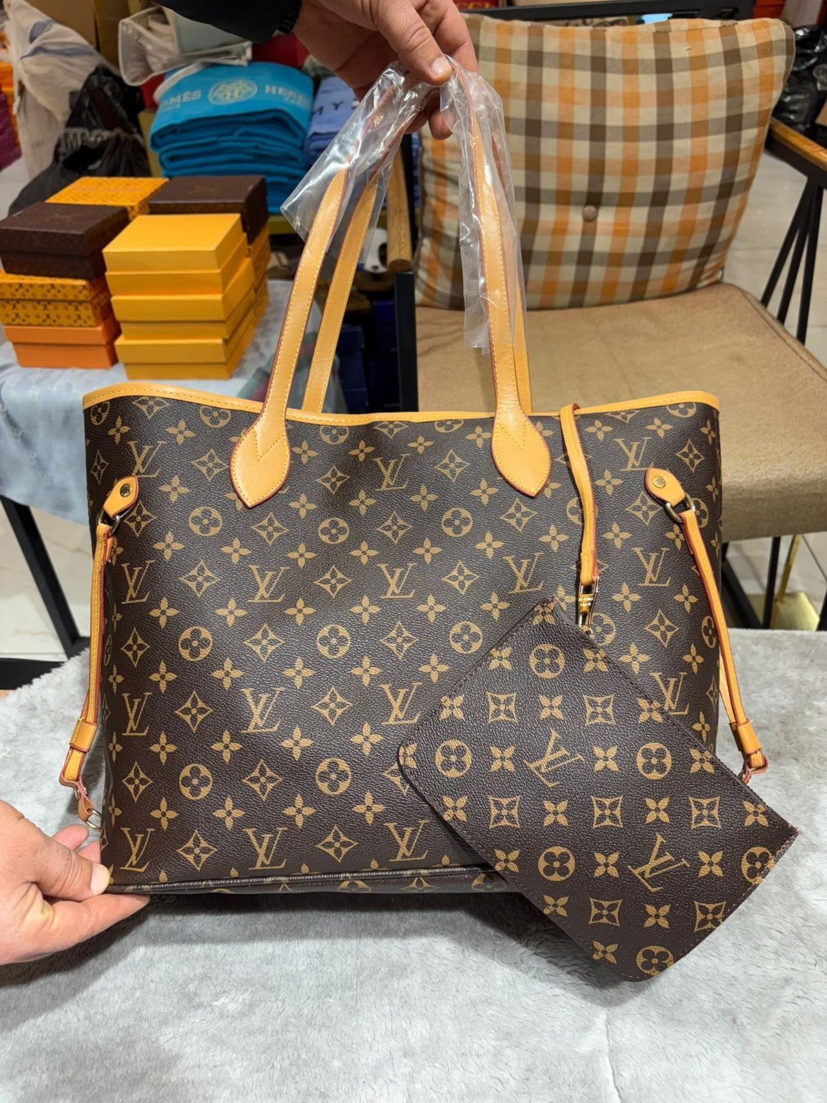 Louis Vuitton Cerise Tote Bag