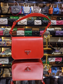 Prada Saffiano Leather Shoulder Bag