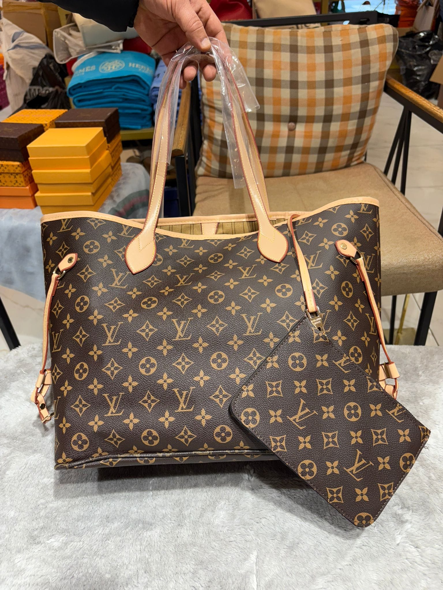 Louis Vuitton Cerise Tote Bag