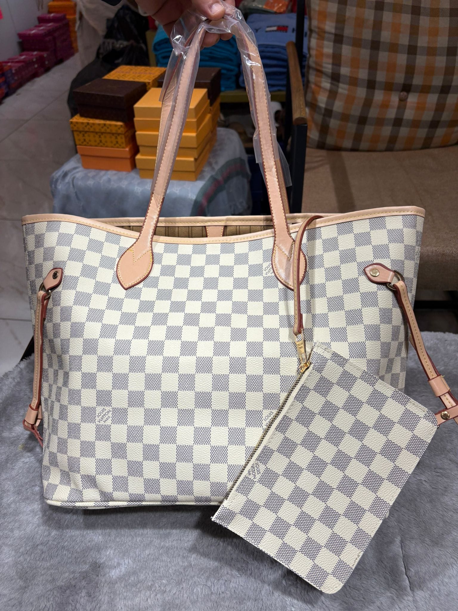 Louis Vuitton Cerise Tote Bag