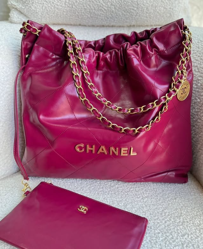 Chanel 22 Shoulder Leather Bag