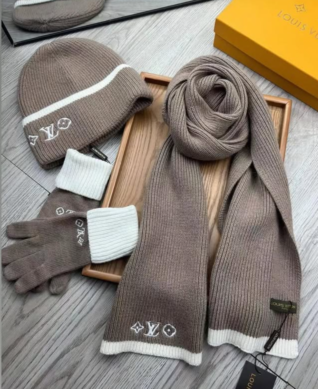 LV Winter KIT (Hat, Scarf, Gloves)