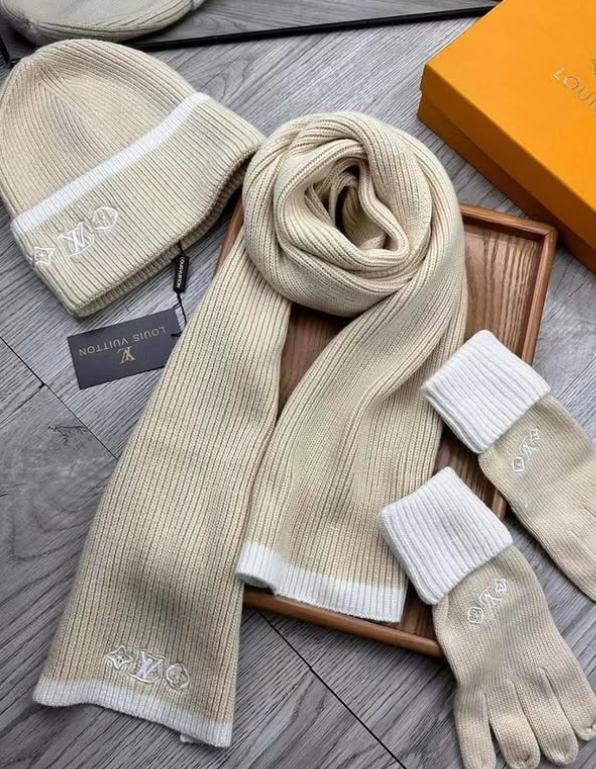 LV Winter KIT (Hat, Scarf, Gloves)