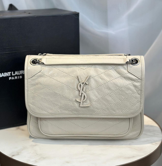 YSL Niki Medium In Vintage Leather