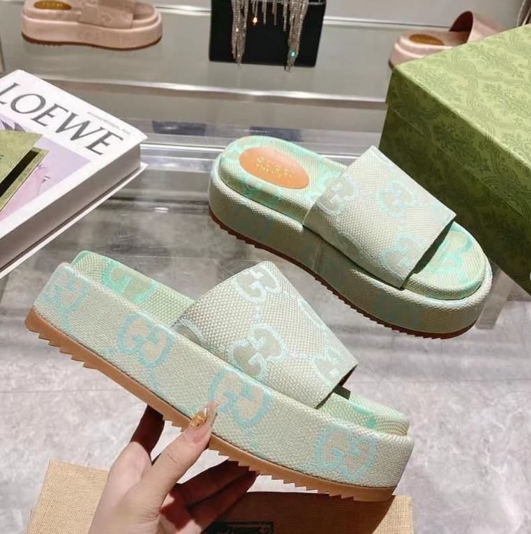 Gucci Platform Slide Sandals