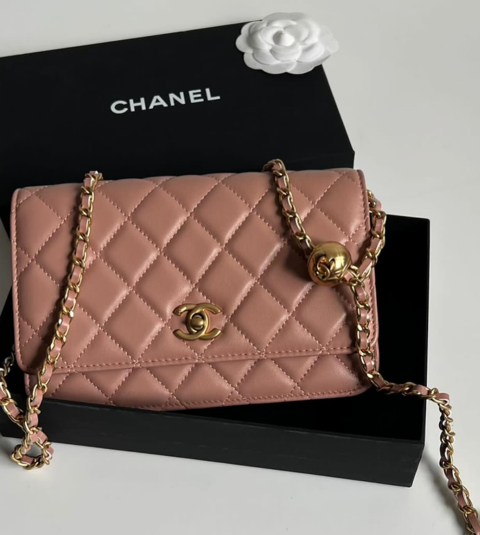 Chanel wallet on chain 2020