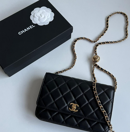 Chanel wallet on chain 2020