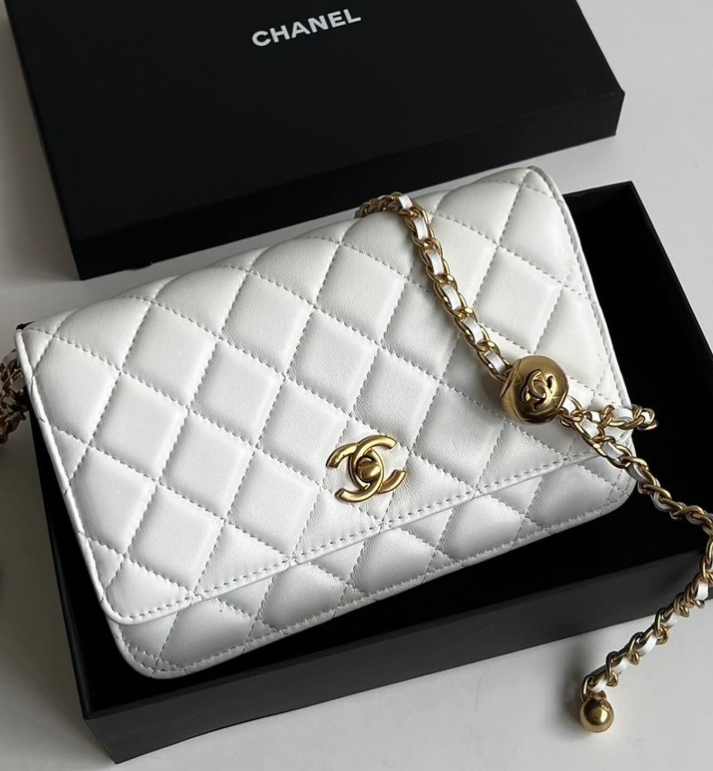 Chanel wallet on chain 2020