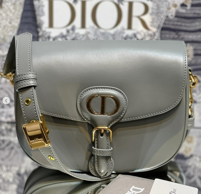 Christian Dior Calfskin Bobby Flap Crossbody Bag