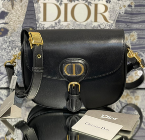Christian Dior Calfskin Bobby Flap Crossbody Bag