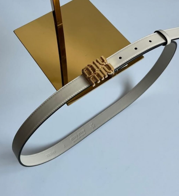 Miu Miu Leather Belt