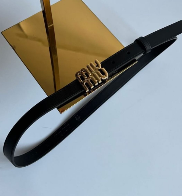 Miu Miu Leather Belt
