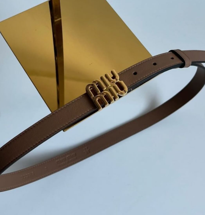 Miu Miu Leather Belt