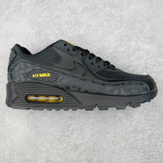 Nike Air Max 90 Black/Yellow – Limited Graphic Edition