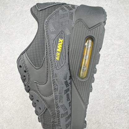 Nike Air Max 90 Black/Yellow – Limited Graphic Edition